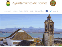 Tablet Screenshot of bornos.es